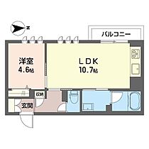 グランコスモ 00405 ｜ 東京都八王子市横山町7（賃貸マンション1LDK・4階・38.67㎡） その2