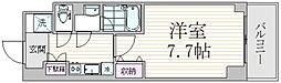 エスジーコート三ノ輪 2階1Kの間取り