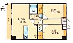 LOIRE 2LDKの間取図画像