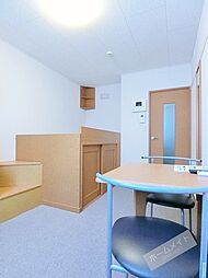 レオパレスサンシャイン陵南 201 2階1Kのリビング/ダイニング