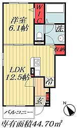 エストボヌール 1階/-