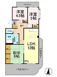 間取図画像 3LDK