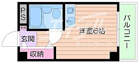 大阪府吹田市垂水町１丁目（賃貸マンション1R・3階・18.00㎡） その2