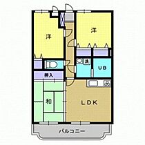 グランディール・Ｙ 202 ｜ 熊本県八代市塩屋町（賃貸マンション3LDK・2階・69.69㎡） その2