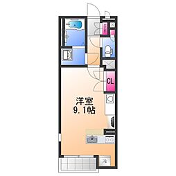 間取図画像 ワンルーム