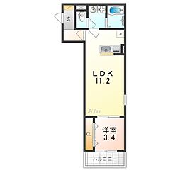 近鉄南大阪線 恵我ノ荘駅 徒歩10分 2階/-