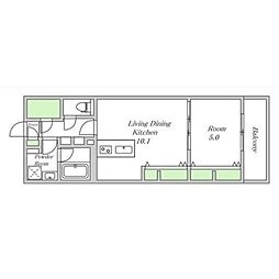 エスタジオ針中野 3階