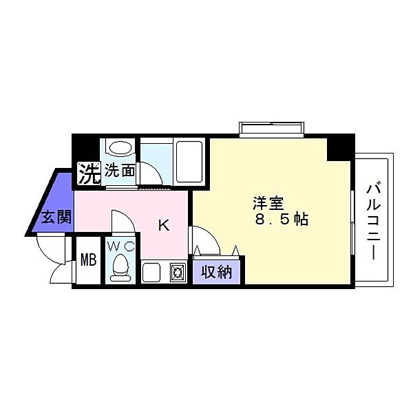 ソレイアード ｜大阪府大阪市住吉区苅田８丁目(賃貸マンション1K・3階・27.82㎡)の写真 その2