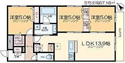 シャルマンおおたかの森 1階