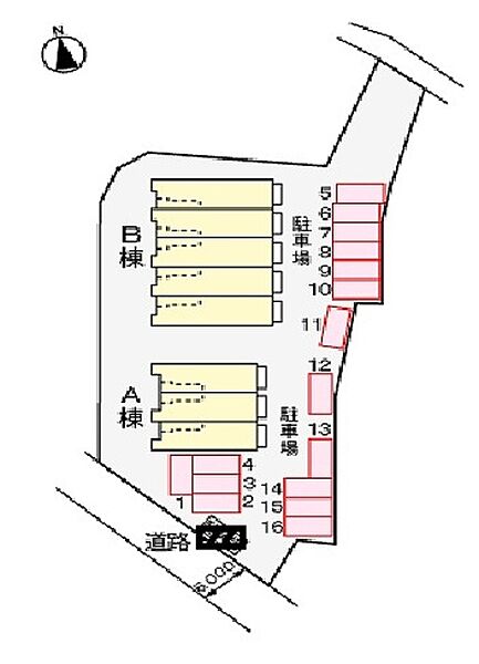 エクセルコートＢ ｜奈良県奈良市宝来４丁目(賃貸アパート1LDK・2階・49.57㎡)の写真 その15