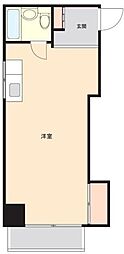 ユニハイツ西浅草 ワンルームの間取図画像