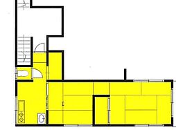 メゾン王子 2階2DKの間取り