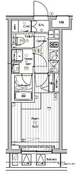 THEPREMIUMCUBEGOSAKI 1Kの間取図画像