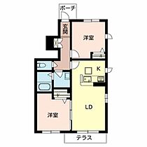 シャーメゾン　ホープ 0101 ｜ 兵庫県加古川市野口町北野851-11（賃貸アパート2LDK・1階・54.59㎡） その2