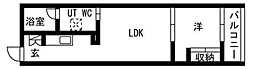 kinomori目白御留山 1LDKの間取図画像