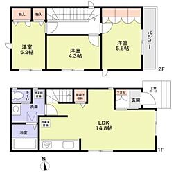 杉並区高井戸西3丁目貸家 1