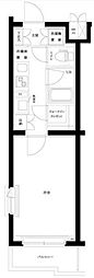 ルーブル西蒲田参番館 1Kの間取図画像
