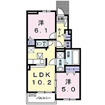 静岡県富士宮市小泉136番地4（賃貸アパート2LDK・1階・50.17㎡） その2