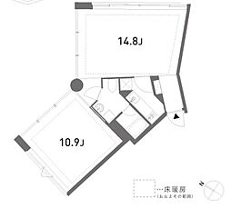 渋谷区東2丁目マンション 1LDKの間取図画像