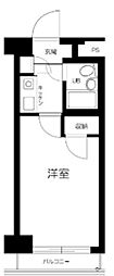 ダイホープラザ幡ヶ谷 1Kの間取図画像