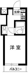 TOPお花茶屋NO3 ワンルームの間取図画像