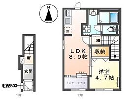 Sonas 1LDKの間取図画像