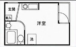 ラ・パルフェ・ド・シャリテ ワンルームの間取図画像