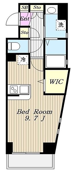 ペルナ新百合 407｜神奈川県川崎市麻生区万福寺４丁目(賃貸マンション1R・3階・29.31㎡)の写真 その2