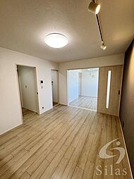 南海高野線 我孫子前駅 徒歩7分の賃貸アパート 3階1LDKのリビング/ダイニング