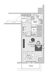 TRACK向ヶ丘遊園 2Kの間取図画像