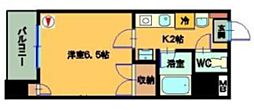 YSビル 1Kの間取図画像