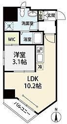 Laule'a 1LDKの間取図画像