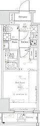 AXASHY's板橋区役所前 1Kの間取図画像