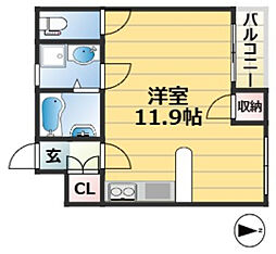 平野レジデンス 3階