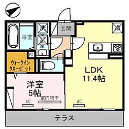 パストラル大美野 1階