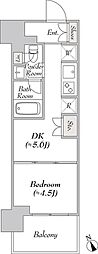 間取図画像 1DK