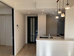 セントラルレジデンス西早稲田 12階3LDKのリビング/ダイニング