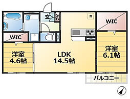 グランマーリエ松野通 2階