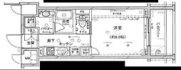 ステージグランデ新川 1Kの間取図画像