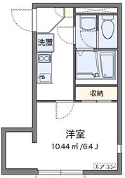 LEONEXTレジデント西尾久 1Kの間取図画像