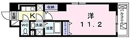ルミアージュ飛鳥山公園 1Kの間取図画像
