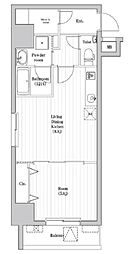 アーバンパーク三ノ輪2 9階1LDKの間取り