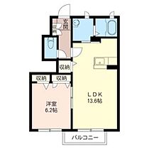 ピエールリヴィエール　Ｂ 00103 ｜ 茨城県水戸市石川２丁目4235-24（賃貸アパート1LDK・1階・46.71㎡） その2