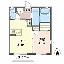 シャーメゾン桜木町 201 ｜ 宮城県仙台市太白区桜木町24-3（賃貸アパート1LDK・2階・33.00㎡） その2