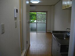 エステートピア常盤 105 1階ワンルームのリビング/ダイニング