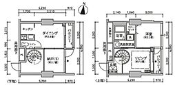 東雲キャナルコートCODAN12号棟 2階2DKの間取り