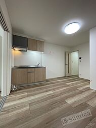 近鉄大阪線 弥刀駅 徒歩2分の賃貸アパート 2階1LDKのリビング/ダイニング