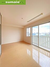 南海加太線 東松江駅 徒歩10分の賃貸アパート 2階1LDKのリビング/ダイニング