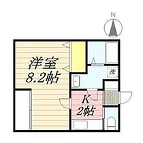 リブレア久留米大学駅前Ａ棟 203 ｜ 福岡県久留米市朝妻町2-1（賃貸アパート1K・2階・25.11㎡） その2