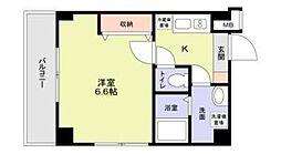 シャッツ クヴェレ 代々木 2階1Kの間取り